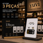 ChargeMax™ 4 em 1 – Tomada Inteligente Premium