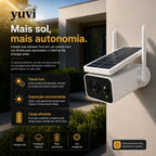 Sentinel Solar Pro™ – Câmera Solar Inteligente 4G - Monitoramento Inteligente 24 Horas