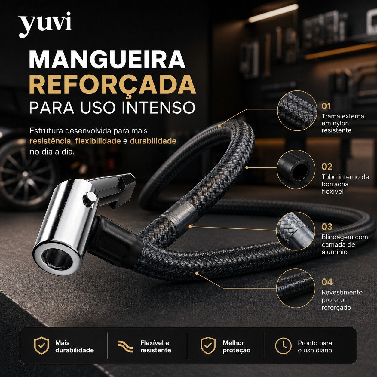 AirForce Pro™ – Compressor Portátil Inteligente (Compre 1 e Leve 2)