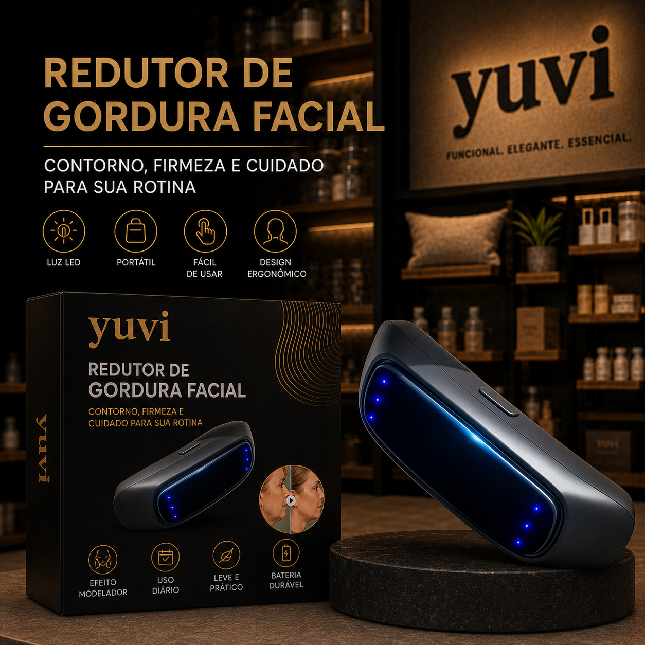 Redutor de Gordura Facial