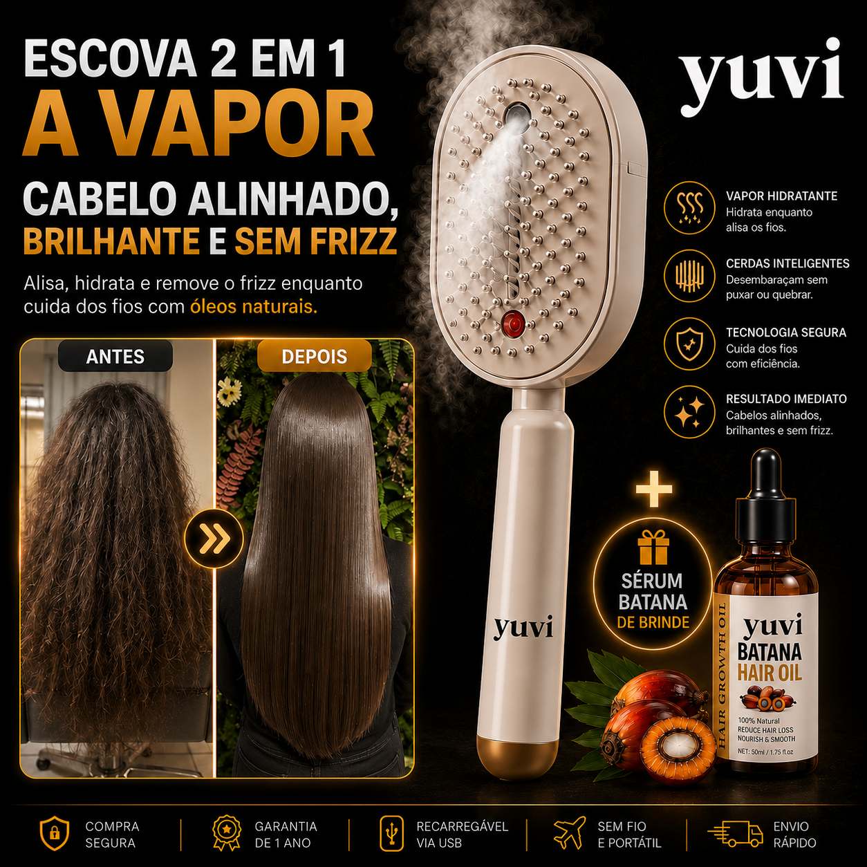 Yuvi™ HairSteam Pro Elite