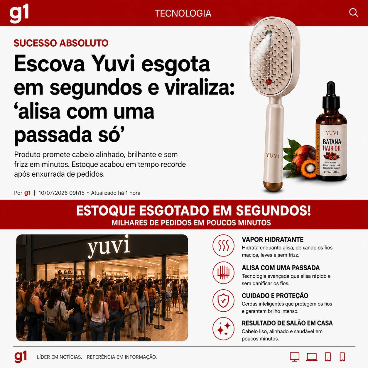 Yuvi™ HairSteam Pro Elite